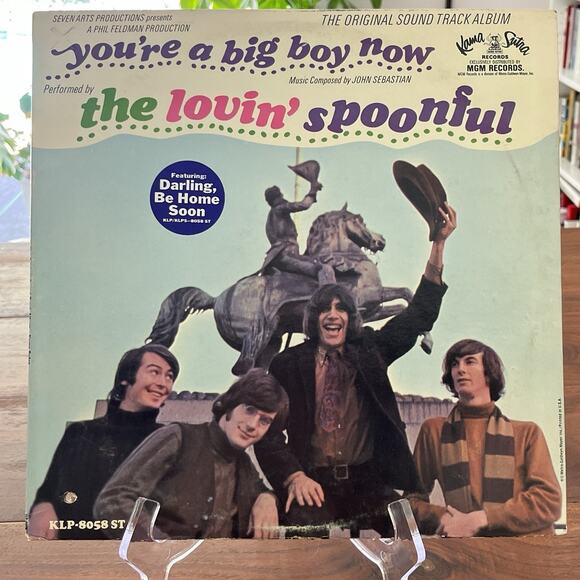 The Lovin' Spoonful You're A Big Boy Now Soundtrack LP 1967 Kama Sutra KLPS-8058 - Picture 2 of 13
